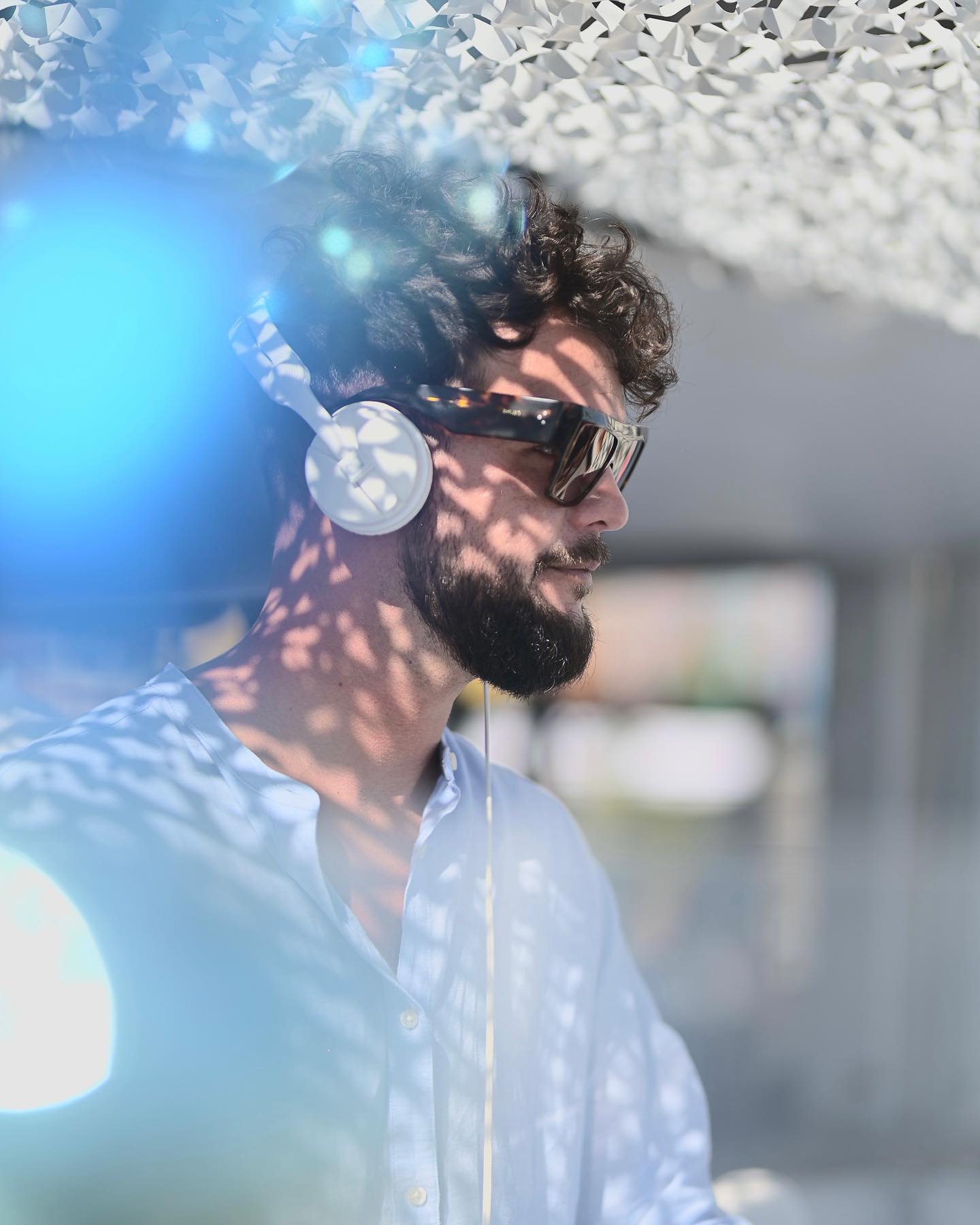 Retrato del dj Aitor Robles